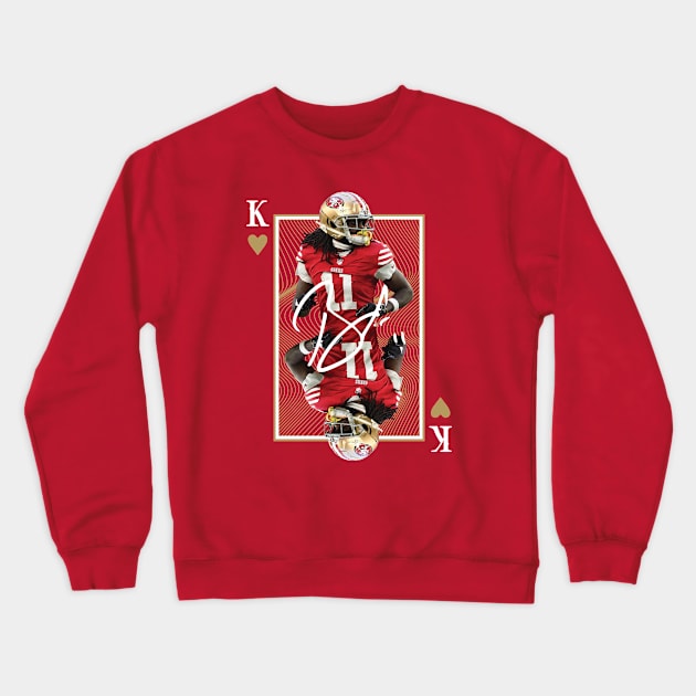 King Aiyuk Crewneck Sweatshirt by Nagorniak